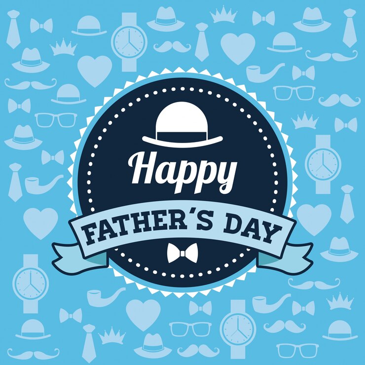 Concepto de padres feliz día con diseño de icono