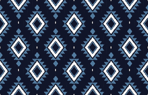 Concepto de patrones étnicos sin costuras Diseño colorido de patrones geométricos étnicos abstractos