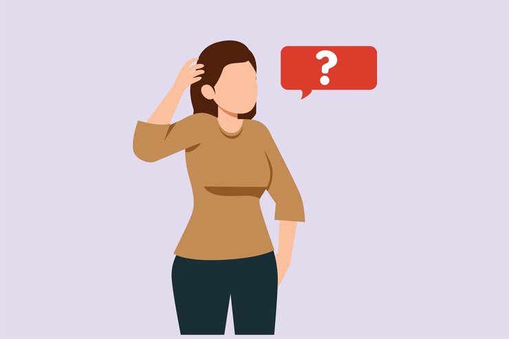 Vector concepto de pensamiento o resolución de problemas ilustración vectorial plana de color aislada