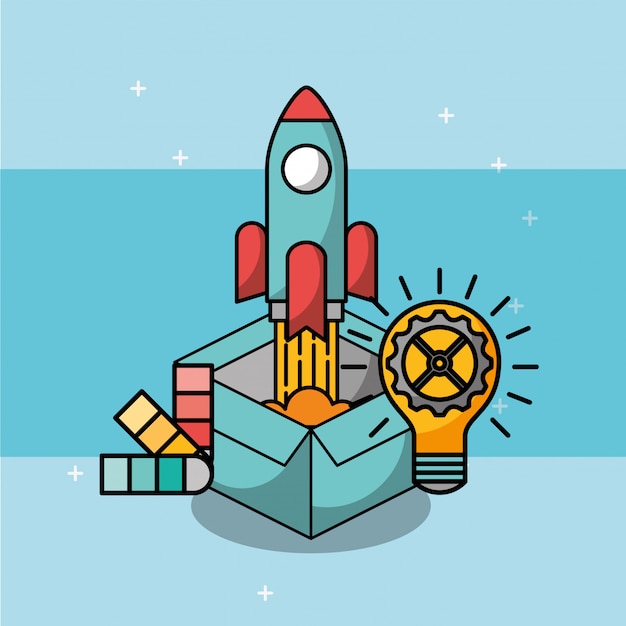 concepto de proceso creativo