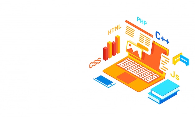 Concepto de programación de desarrollo de software.