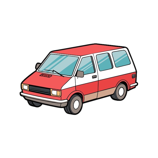 Concepto realista de ilustración vectorial de vehículos de automóviles