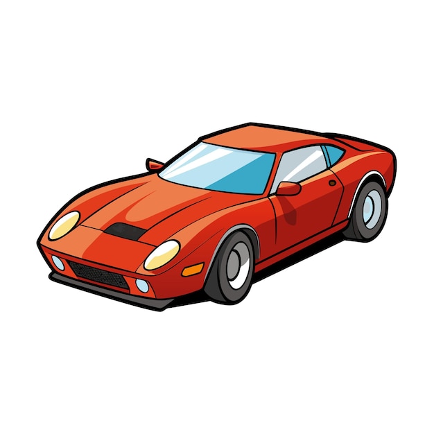 Concepto realista de ilustración vectorial de vehículos de automóviles