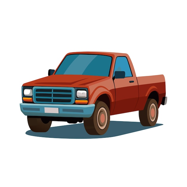 Concepto realista de ilustración vectorial de vehículos de automóviles