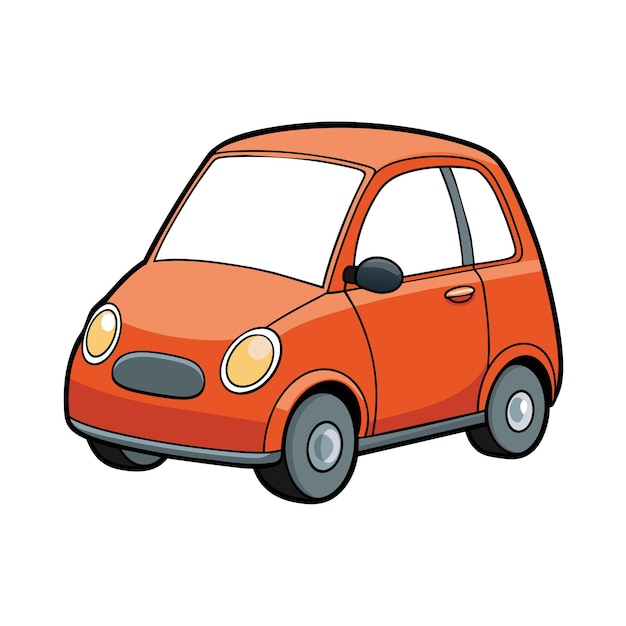 Concepto realista de ilustración vectorial de vehículos de automóviles