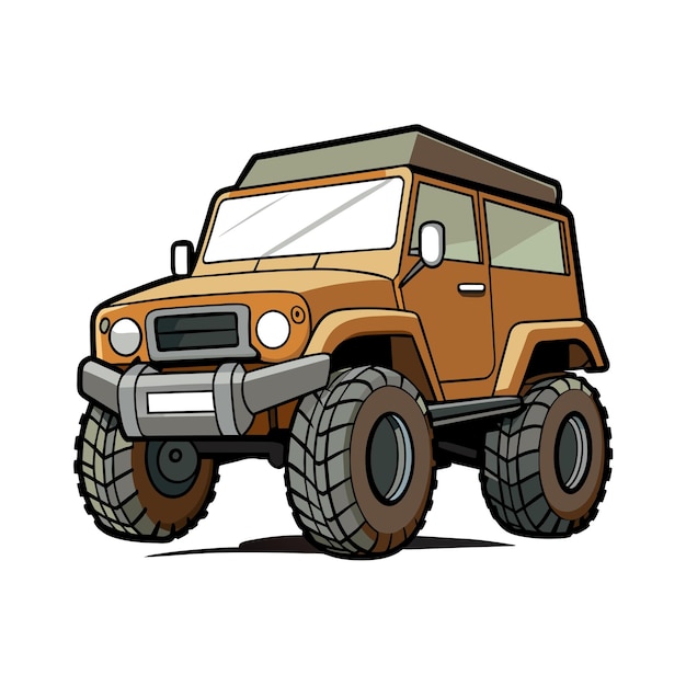 Concepto realista de ilustración vectorial de vehículos de automóviles
