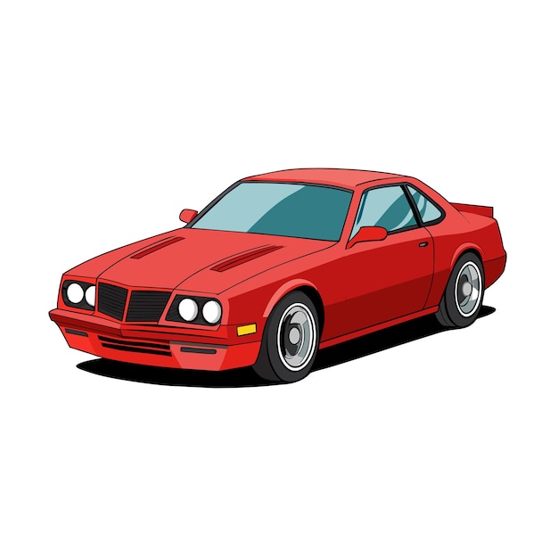 Concepto realista de ilustración vectorial de vehículos de automóviles