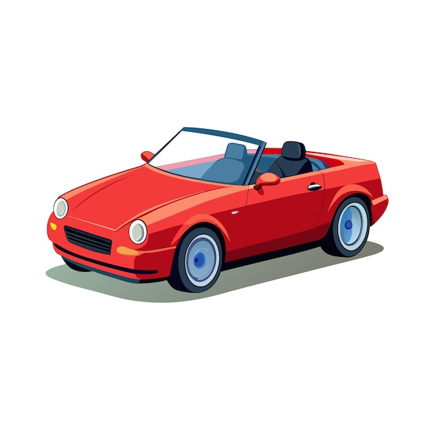 Concepto realista de ilustración vectorial de vehículos de automóviles