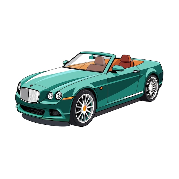 Concepto realista de ilustración vectorial de vehículos de automóviles