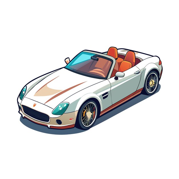 Concepto realista de ilustración vectorial de vehículos de automóviles