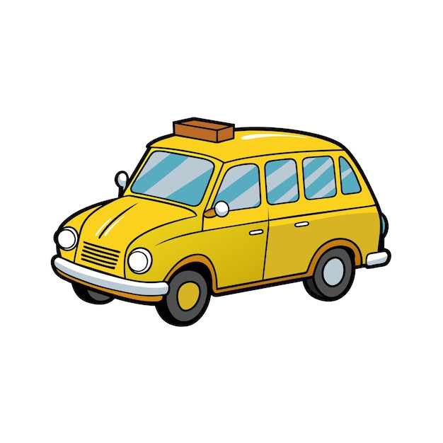 Concepto realista de ilustración vectorial de vehículos de automóviles