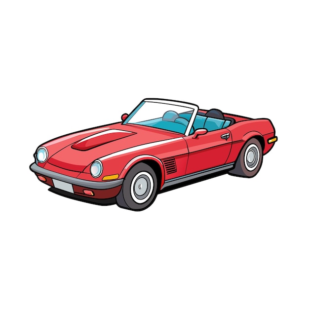 Concepto realista de ilustración vectorial de vehículos de automóviles