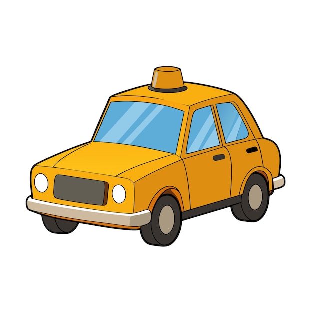 Concepto realista de ilustración vectorial de vehículos de automóviles