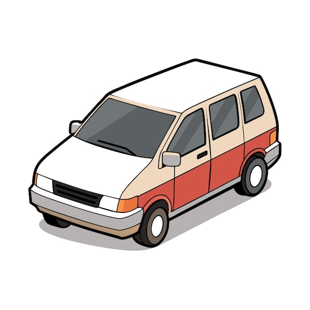 Concepto realista de ilustración vectorial de vehículos de automóviles