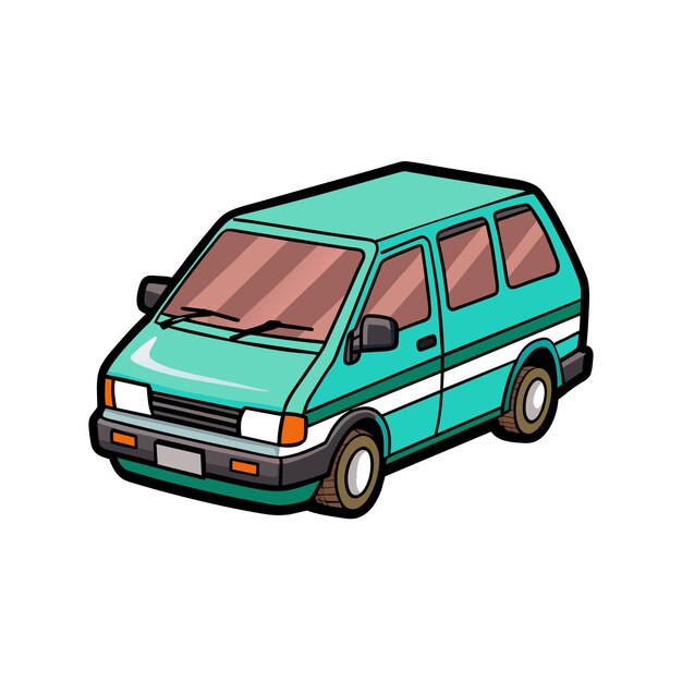 Concepto realista de ilustración vectorial de vehículos de automóviles