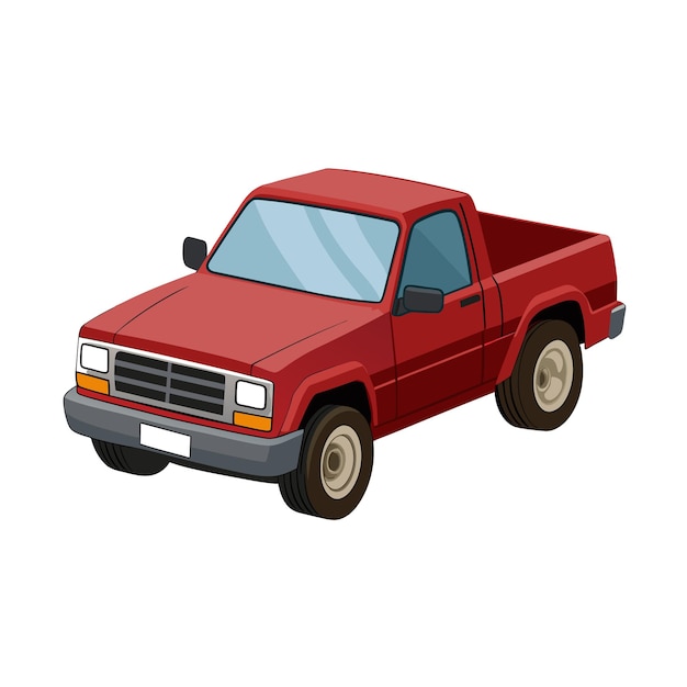 Concepto realista de ilustración vectorial de vehículos de automóviles