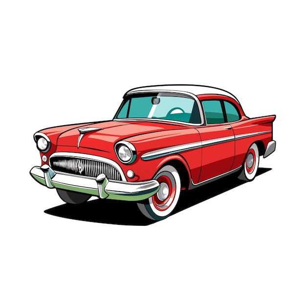 Concepto realista de ilustración vectorial de vehículos de automóviles