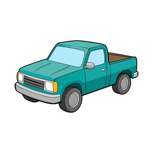 Concepto realista de ilustración vectorial de vehículos de automóviles
