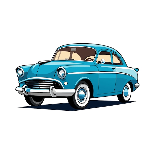Concepto realista de ilustración vectorial de vehículos de automóviles