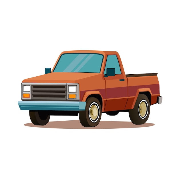 Concepto realista de ilustración vectorial de vehículos de automóviles