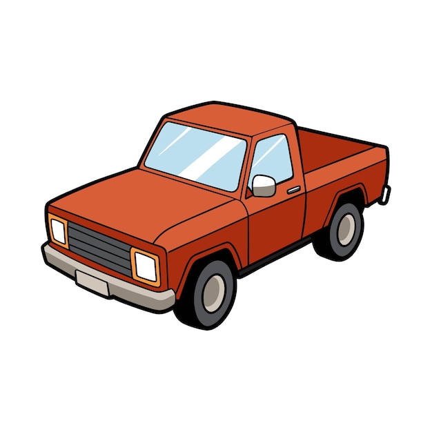 Concepto realista de ilustración vectorial de vehículos de automóviles