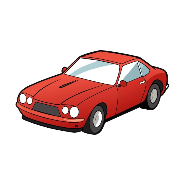 Concepto realista de ilustración vectorial de vehículos de automóviles