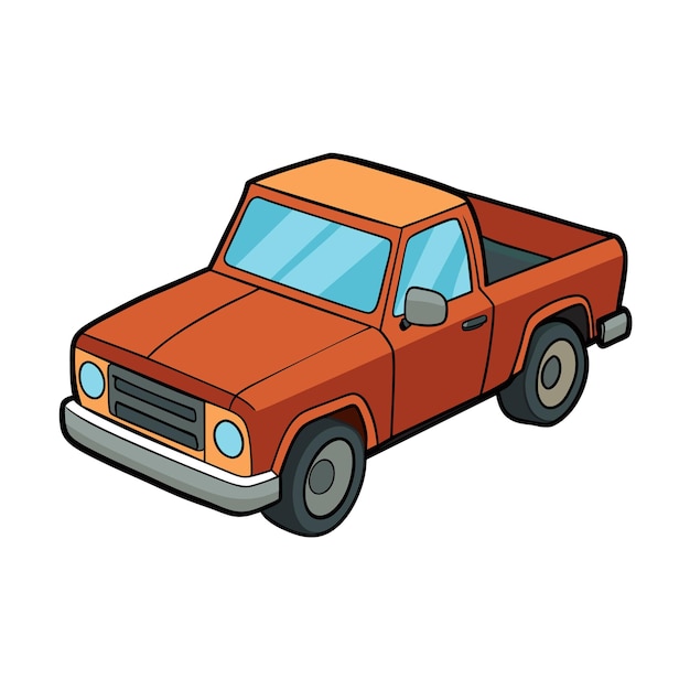 Concepto realista de ilustración vectorial de vehículos de automóviles