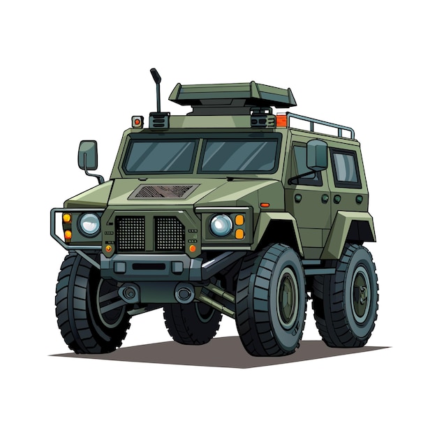 Concepto realista de ilustración vectorial de vehículos de automóviles