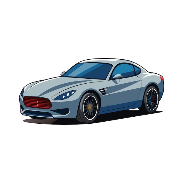 Concepto realista de ilustración vectorial de vehículos de automóviles