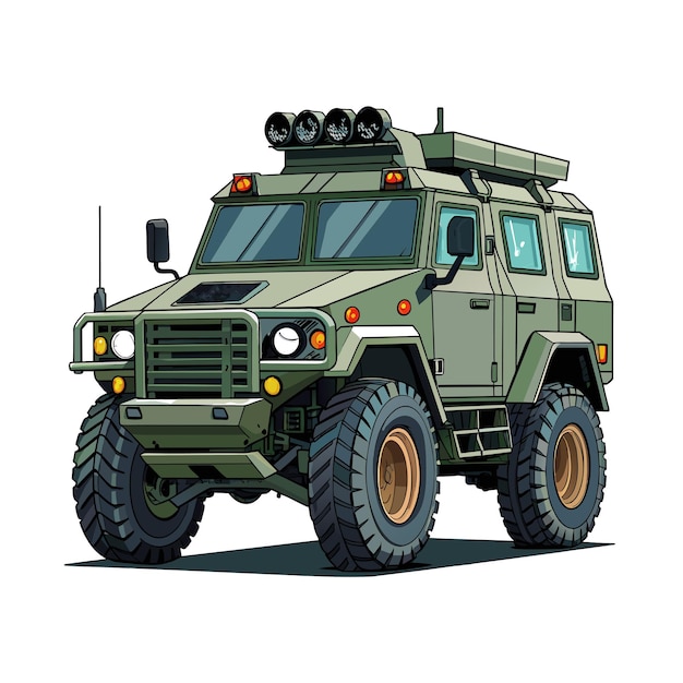 Concepto realista de ilustración vectorial de vehículos de automóviles