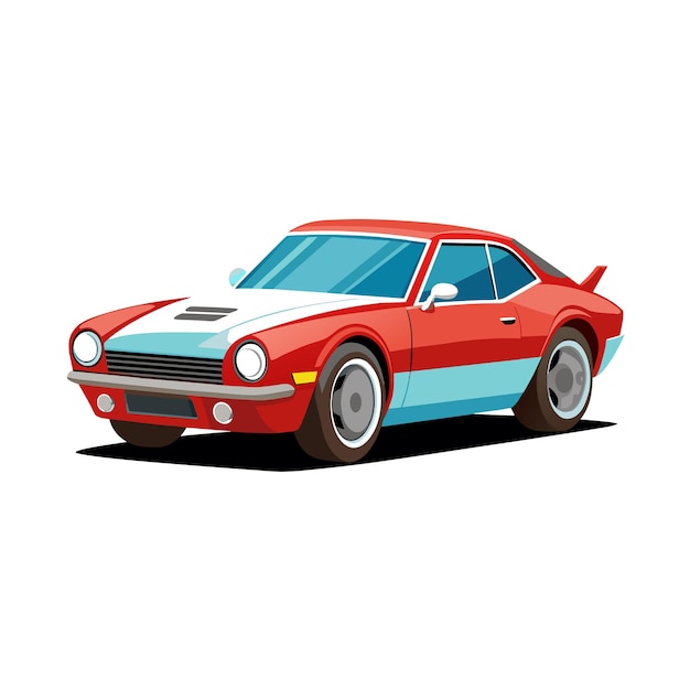 Concepto realista de ilustración vectorial de vehículos de automóviles