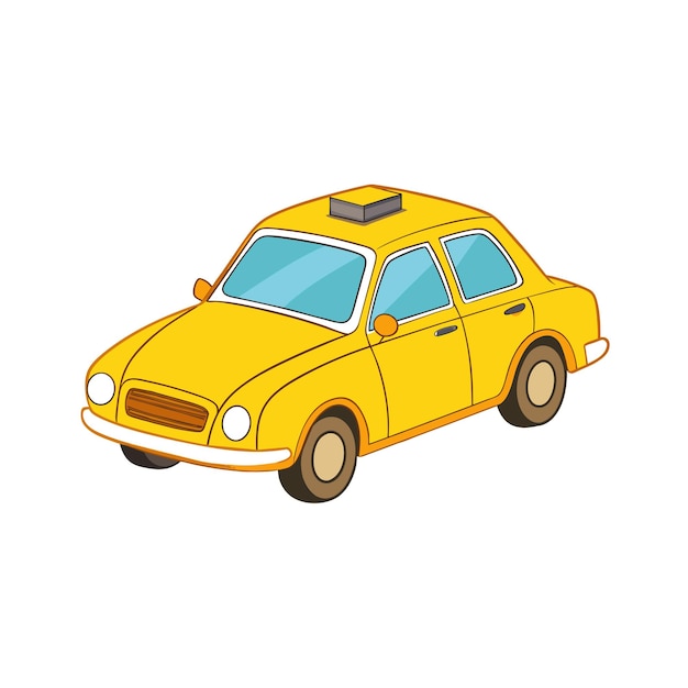Concepto realista de ilustración vectorial de vehículos de automóviles