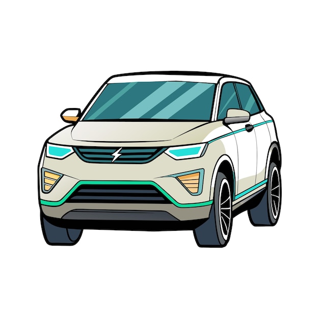 Concepto realista de ilustración vectorial de vehículos de automóviles