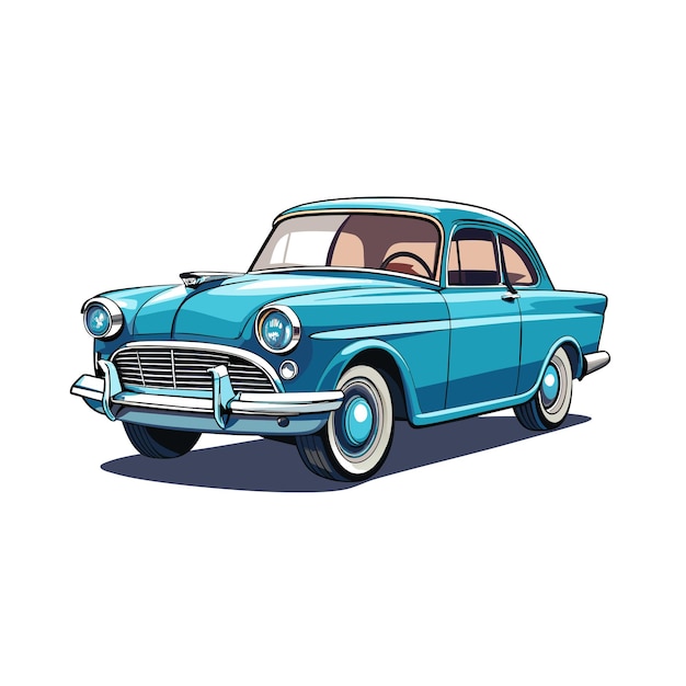 Concepto realista de ilustración vectorial de vehículos de automóviles