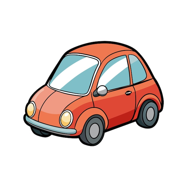 Concepto realista de ilustración vectorial de vehículos de automóviles
