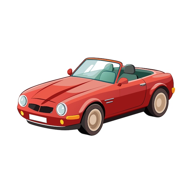 Concepto realista de ilustración vectorial de vehículos de automóviles