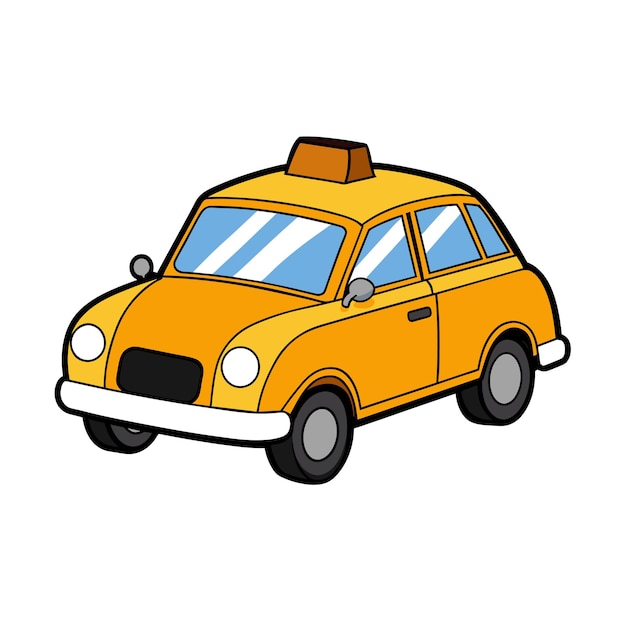 Concepto realista de ilustración vectorial de vehículos de automóviles
