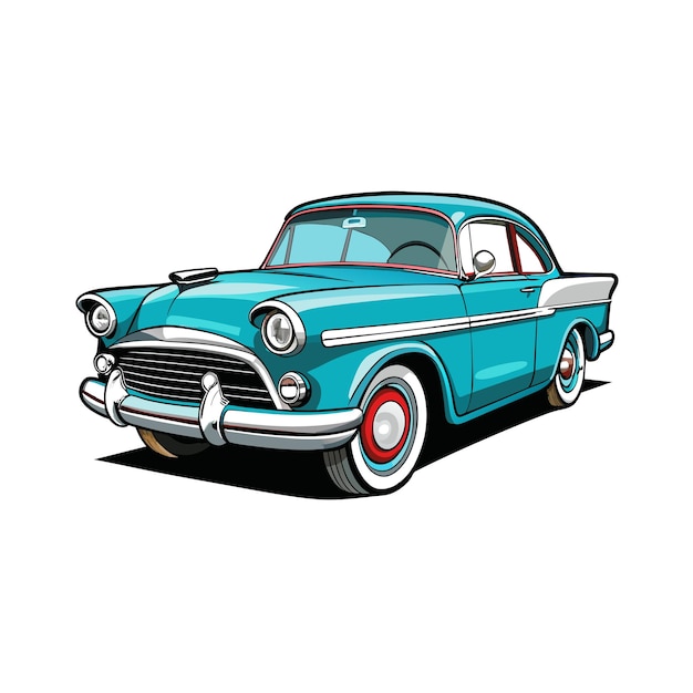 Concepto realista de ilustración vectorial de vehículos de automóviles
