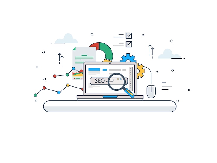 Vector concepto de seo
