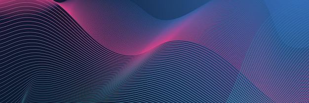 Concepto de tecnologías informáticas cuánticas Vector de fondo de placa de circuito azul futurista Diseño de fondo de textura de placa de circuito de tecnología moderna Flujo de ondas Tecnología de explosión cuántica