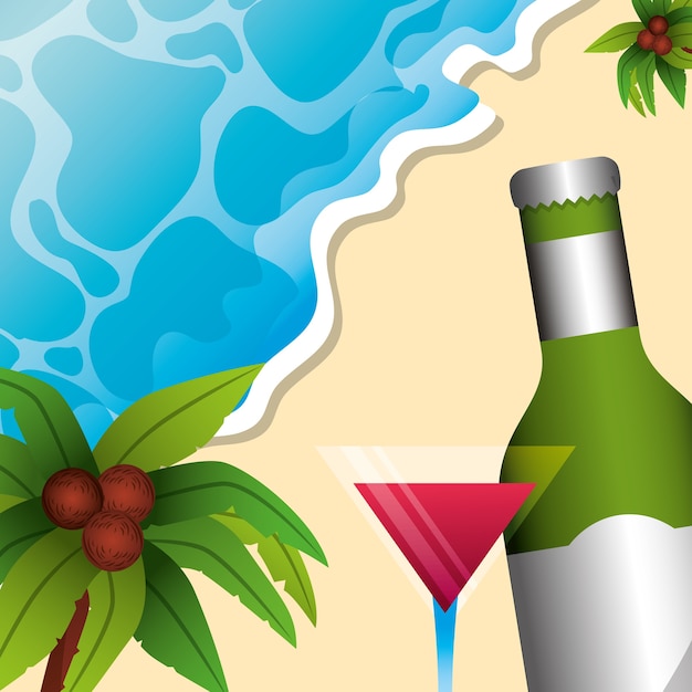 concepto de tiempo de verano