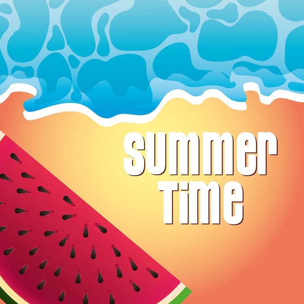 concepto de tiempo de verano