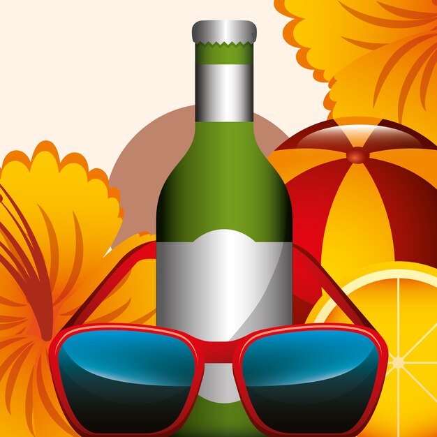 concepto de tiempo de verano
