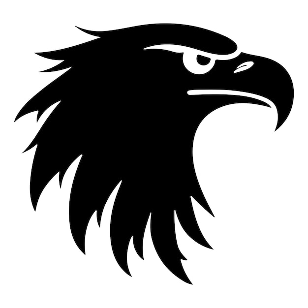 Concepto de vector de icono de logo de águila