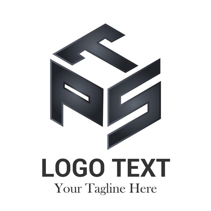 Vector concepto vectorial de diseño de logotipo pst de alta calidad