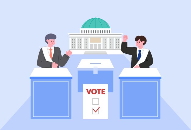 Concepto de votación y elección