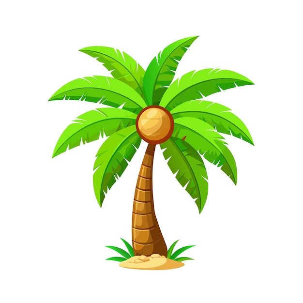 Conceptos de ilustración vectorial de estilo plano de árboles