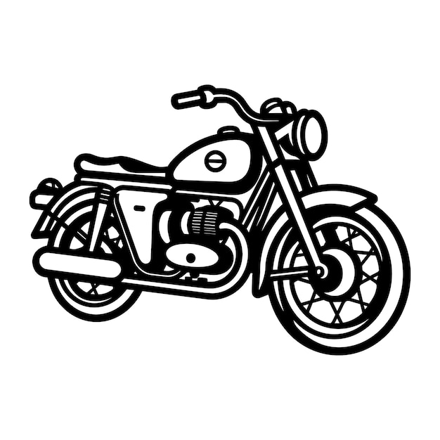 Conceptos de motocicletas antiguas