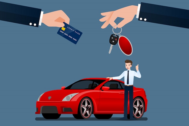 El concesionario de automóviles.