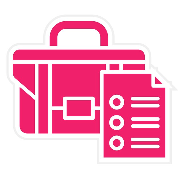 Condiciones de diseño vectorial del estilo de icono de negocio